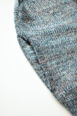 画像13: MEIAS (メイアス) LINEN MIX ZIP VEST [BLUE MIX] (13)