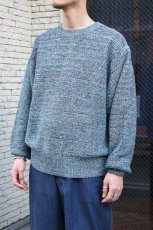 画像3: MEIAS (メイアス) LINEN MIX PO [BLUE MIX] (3)