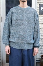 画像8: MEIAS (メイアス) LINEN MIX PO [BLUE MIX] (8)