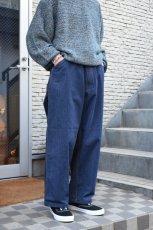 画像3: JUGEM (ジュゲム) TECH DENIM PAINTER PANTS [INDIGO] (3)