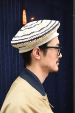 画像9: Indietro Association (インディエトロアソシエーション) Twinkle Star Knit Beret [IVORY] (9)