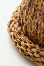 画像4: Indietro Association (インディエトロアソシエーション) Roll Knit Cap [BEIGE] (4)