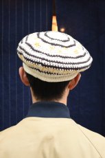 画像10: Indietro Association (インディエトロアソシエーション) Twinkle Star Knit Beret [IVORY] (10)