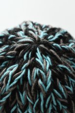 画像3: Indietro Association (インディエトロアソシエーション) Roll Knit Cap [BLACK] (3)