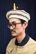 画像8: Indietro Association (インディエトロアソシエーション) Twinkle Star Knit Beret [IVORY] (8)