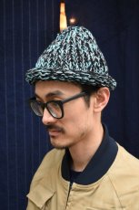 画像9: Indietro Association (インディエトロアソシエーション) Roll Knit Cap [BLACK] (9)