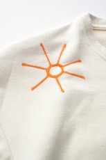 画像14: jawandi (ジャワンディ) EMBROIDERED CREW SWEAT [CACTUS/NATURAL] (14)