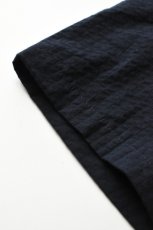 画像14: MODMNT (モドメント) STAND COLLAR ZIP SHIRT [NAVY] (14)