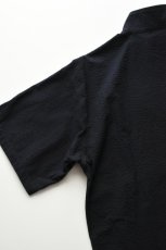 画像19: MODMNT (モドメント) STAND COLLAR ZIP SHIRT [NAVY] (19)