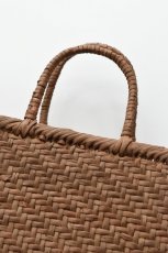 画像4: 山形 山葡萄 かごバッグ あじろ編み 横長 特大 (4)