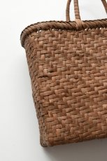 画像3: 山形 山葡萄 かごバッグ あじろ編み 角型 大 (3)