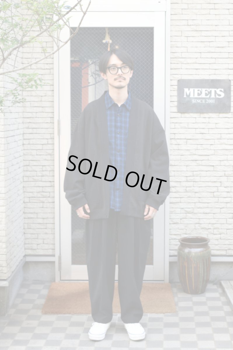画像5: kontor (コントール) Happi-Style Cardigan Jacket [INK BLACK] (5)