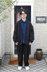 画像5: kontor (コントール) Happi-Style Cardigan Jacket [INK BLACK] (5)