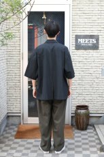 画像10: kontor (コントール) 3 Pleated Summer Wool Trousers [KHAKI] (10)