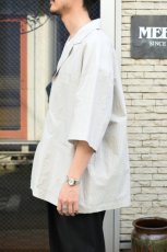 画像9: kontor (コントール) Organic Cotton Ripstop Hybrid Shirt [TAUPE] (9)