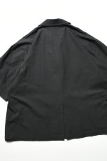 画像18: kontor (コントール) Organic Cotton Ripstop Hybrid Shirt [BLACK] (18)