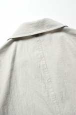 画像19: kontor (コントール) Organic Cotton Ripstop Hybrid Shirt [TAUPE] (19)