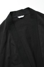 画像11: kontor (コントール) Happi-Style Cardigan Jacket [INK BLACK] (11)
