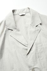 画像11: kontor (コントール) Organic Cotton Ripstop Hybrid Shirt [TAUPE] (11)