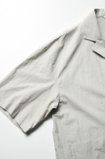 画像13: kontor (コントール) Organic Cotton Ripstop Hybrid Shirt [TAUPE] (13)
