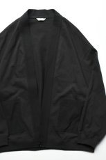 画像1: kontor (コントール) Happi-Style Cardigan Jacket [INK BLACK] (1)