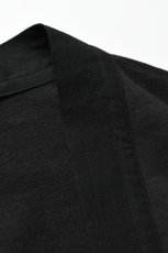 画像12: kontor (コントール) Happi-Style Cardigan Jacket [INK BLACK] (12)