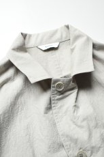 画像12: kontor (コントール) Organic Cotton Ripstop Hybrid Shirt [TAUPE] (12)