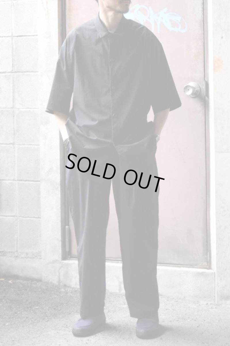 画像9: TEÄTORA (テアトラ) CARTRIDGE SHIRT S/S - DR [BLACK] (9)