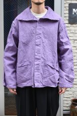 画像8: TENDER Co. (テンダー) Type 931 Scout Jacket [COTTON BLACKOUT/PURPLE LOGWOOD] (8)