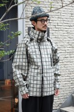 画像3: MIDDLE DISTANCE (ミドルディスタンス) FOG JACKET [NEOLITHIC PLAID] (3)