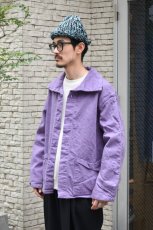 画像4: TENDER Co. (テンダー) Type 931 Scout Jacket [COTTON BLACKOUT/PURPLE LOGWOOD] (4)