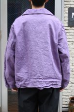 画像10: TENDER Co. (テンダー) Type 931 Scout Jacket [COTTON BLACKOUT/PURPLE LOGWOOD] (10)