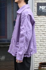 画像9: TENDER Co. (テンダー) Type 931 Scout Jacket [COTTON BLACKOUT/PURPLE LOGWOOD] (9)