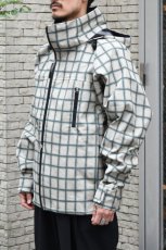 画像4: MIDDLE DISTANCE (ミドルディスタンス) FOG JACKET [NEOLITHIC PLAID] (4)