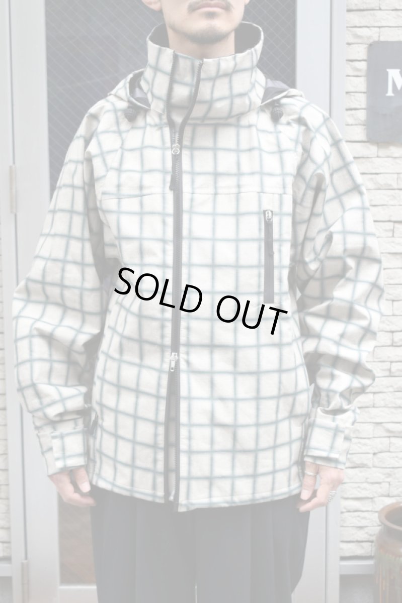 画像8: MIDDLE DISTANCE (ミドルディスタンス) FOG JACKET [NEOLITHIC PLAID] (8)