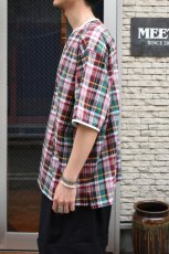 画像5: HENLEY NECK DEPARTMENT (ヘンリーネックデパートメント) Albert [GREEN/MADRAS PLAID] (5)