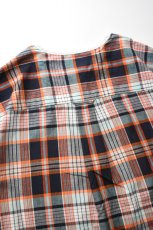 画像10: HENLEY NECK DEPARTMENT (ヘンリーネックデパートメント) Albert [ORANGE/MADRAS PLAID] (10)