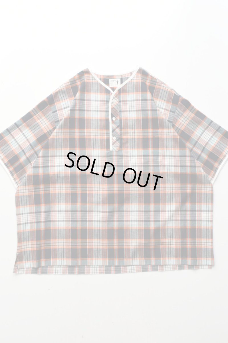 画像2: HENLEY NECK DEPARTMENT (ヘンリーネックデパートメント) Albert [ORANGE/MADRAS PLAID] (2)