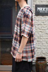 画像5: HENLEY NECK DEPARTMENT (ヘンリーネックデパートメント) Albert [ORANGE/MADRAS PLAID] (5)