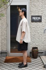 画像8: HENLEY NECK DEPARTMENT (ヘンリーネックデパートメント) Allen [MAROON/SIDOGRAS SEERSUCKER] (8)