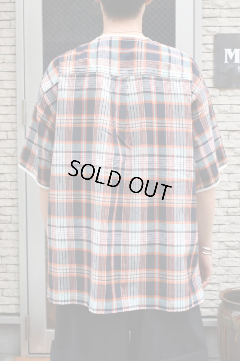 画像6: HENLEY NECK DEPARTMENT (ヘンリーネックデパートメント) Albert [ORANGE/MADRAS PLAID] (6)