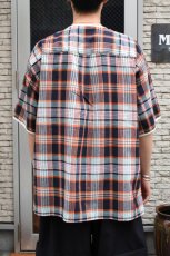 画像6: HENLEY NECK DEPARTMENT (ヘンリーネックデパートメント) Albert [ORANGE/MADRAS PLAID] (6)