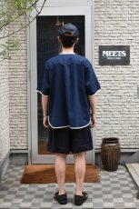 画像9: HENLEY NECK DEPARTMENT (ヘンリーネックデパートメント) Allen [NAVY/COTTON LINEN] (9)