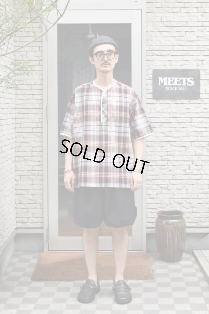 画像7: HENLEY NECK DEPARTMENT (ヘンリーネックデパートメント) Albert [ORANGE/MADRAS PLAID] (7)