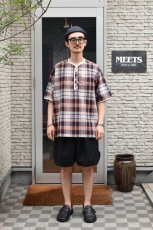 画像7: HENLEY NECK DEPARTMENT (ヘンリーネックデパートメント) Albert [ORANGE/MADRAS PLAID] (7)