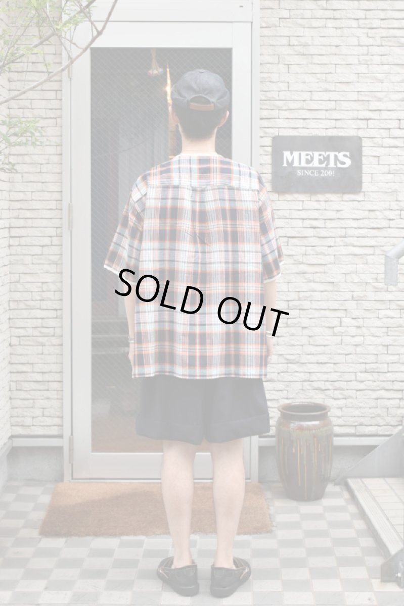 画像9: HENLEY NECK DEPARTMENT (ヘンリーネックデパートメント) Albert [ORANGE/MADRAS PLAID] (9)