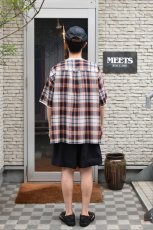 画像9: HENLEY NECK DEPARTMENT (ヘンリーネックデパートメント) Albert [ORANGE/MADRAS PLAID] (9)