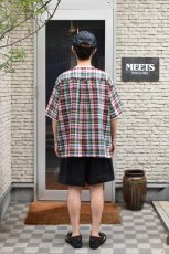 画像9: HENLEY NECK DEPARTMENT (ヘンリーネックデパートメント) Albert [GREEN/MADRAS PLAID] (9)