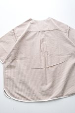 画像9: HENLEY NECK DEPARTMENT (ヘンリーネックデパートメント) Allen [MAROON/SIDOGRAS SEERSUCKER] (9)