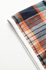 画像6: HENLEY NECK DEPARTMENT (ヘンリーネックデパートメント) Albert [ORANGE/MADRAS PLAID] (6)